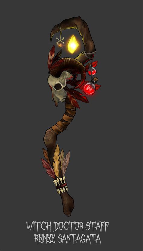 Witch doctor stafr